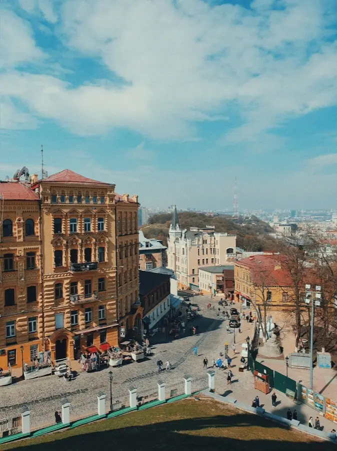 Podil district in Kyiv